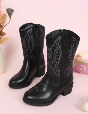Cizme Shein Kids, negru Negru