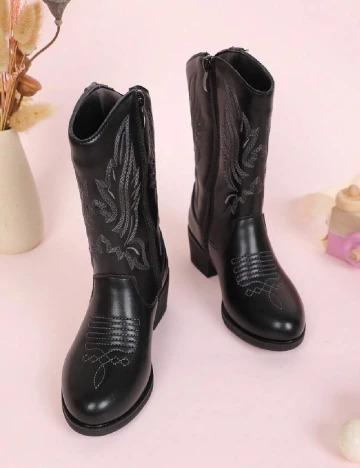 Cizme Shein Kids, negru Negru