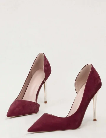 Pantofi SHEIN, visiniu