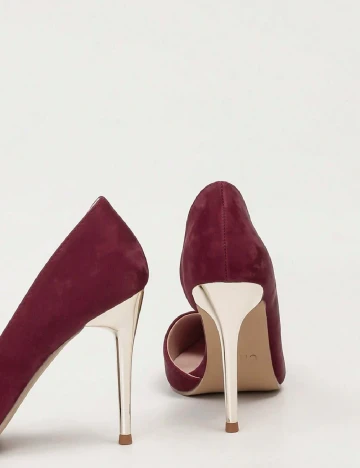 Pantofi SHEIN, visiniu