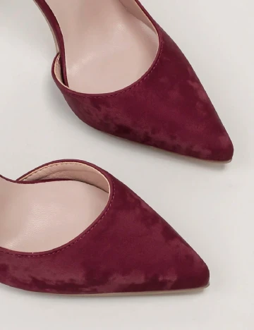 Pantofi SHEIN, visiniu