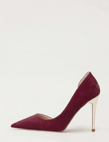 Pantofi SHEIN, visiniu