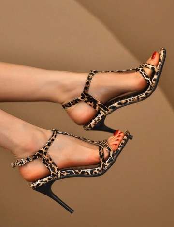 Sandale SHEIN, animal print