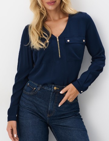 Bluza Mohito, bleumarin