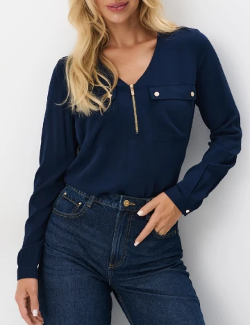 Bluza Mohito, bleumarin