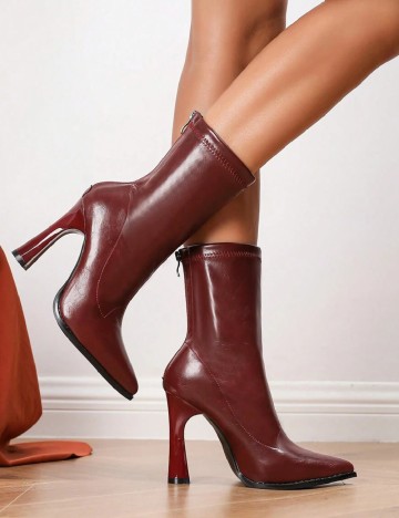 Botine SHEIN, visiniu