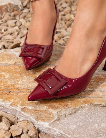 Pantofi SHEIN, rosu