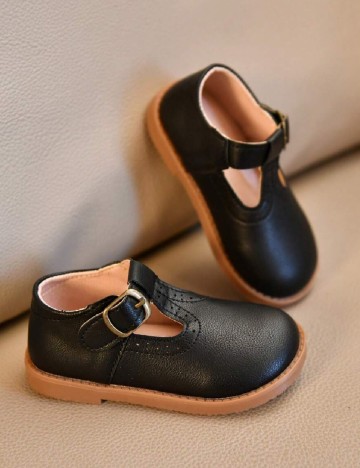 Pantofi Shein Kids, negru