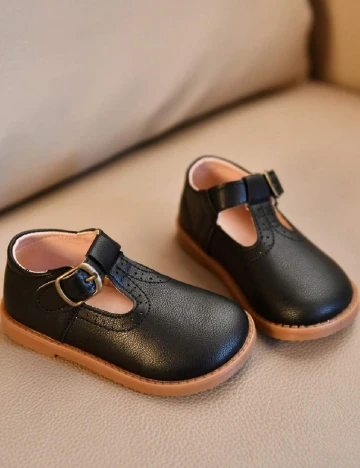 Pantofi Shein Kids, negru Negru