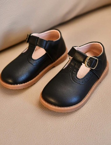 Pantofi Shein Kids, negru