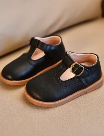 Pantofi Shein Kids, negru