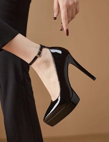 Pantofi SHEIN, negru