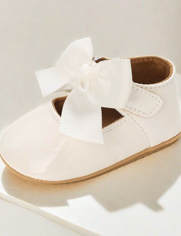 Pantofi Shein Kids, crem