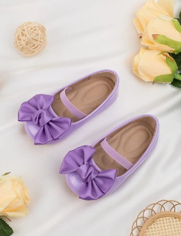 Pantofi Shein Kids, mov