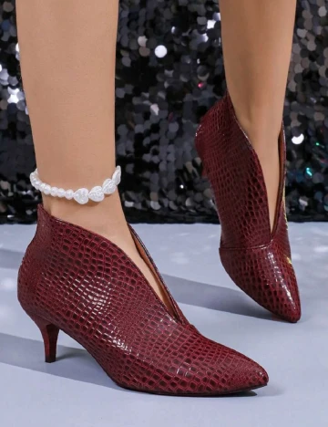 Botine SHEIN, visiniu