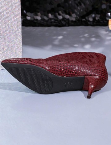 Botine SHEIN, visiniu
