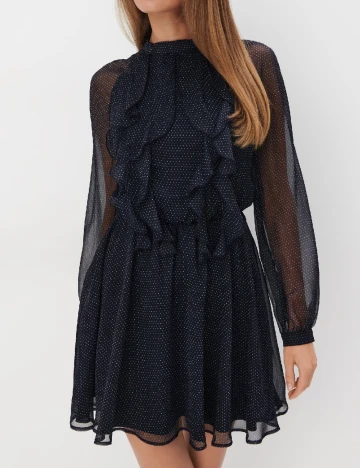 Rochie scurta Mohito, bleumarin