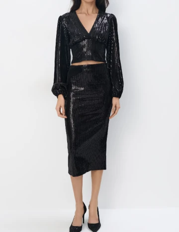 Bluza Mohito, negru