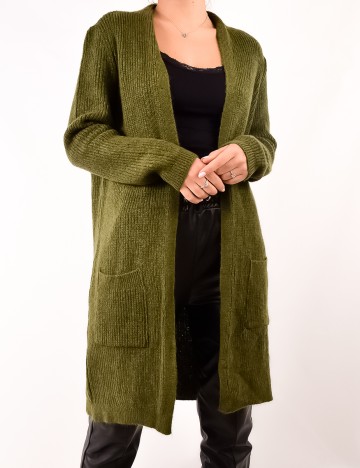 Cardigan Only, verde, S