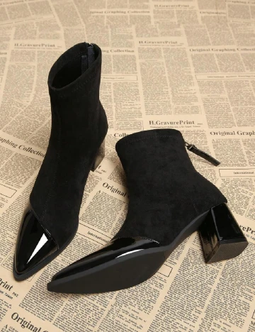 Botine SHEIN, negru