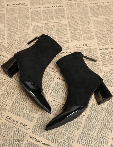 Botine SHEIN, negru
