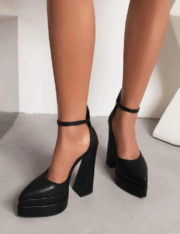 Pantofi SHEIN, negru