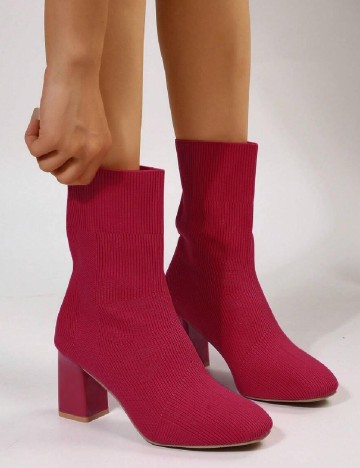 Botine SHEIN, rosu