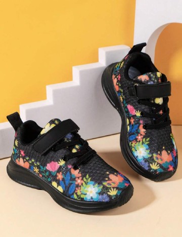 Adidasi Shein Kids, negru