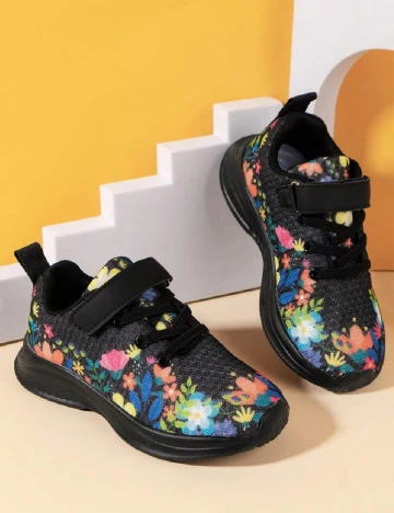 Adidasi Shein Kids, negru