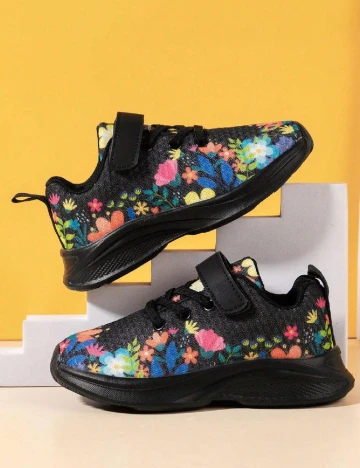 Adidasi Shein Kids, negru