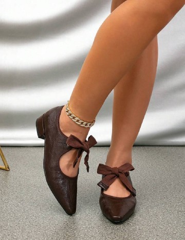Pantofi SHEIN, maro