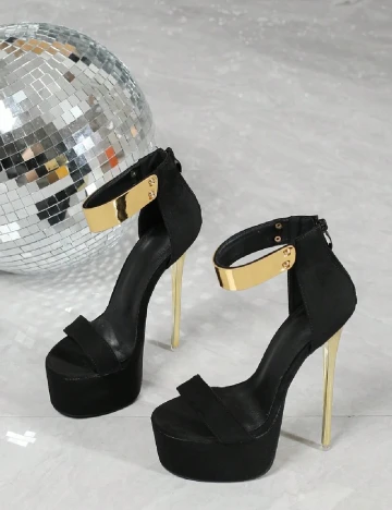 Sandale SHEIN, negru