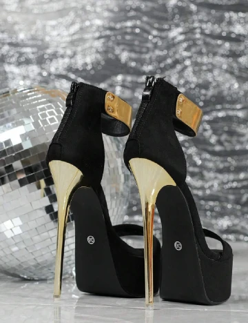 Sandale SHEIN, negru