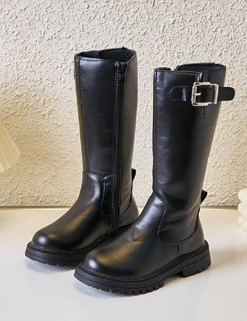 Cizme Shein Kids, negru Negru