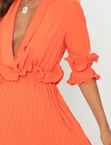 Rochie scurta PRETTYLITTLETHING, portocaliu Portocaliu