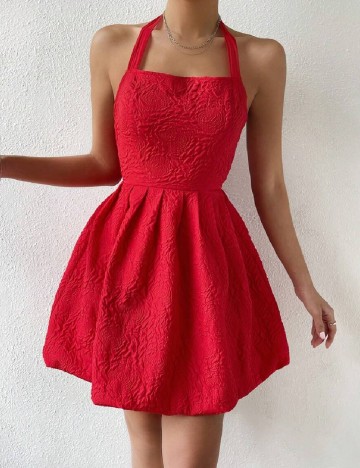 Rochie scurta SHEIN, rosu