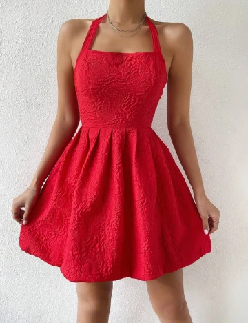 Rochie scurta SHEIN, rosu Rosu