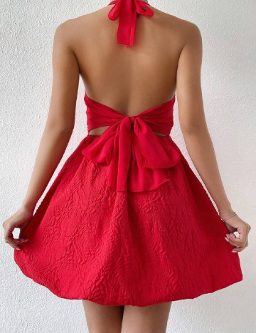 Rochie scurta SHEIN, rosu