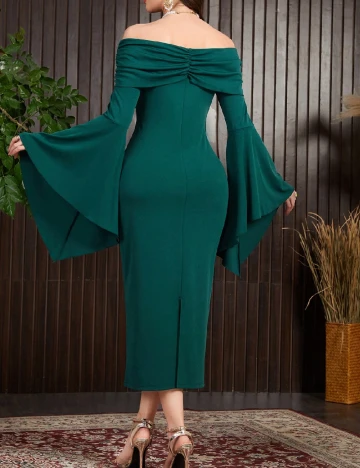 Rochie lunga SHEIN, verde