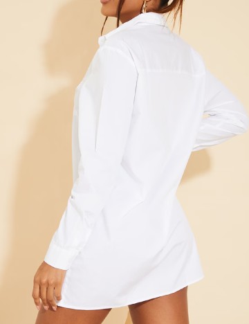Rochie scurta PRETTYLITTLETHING, alb