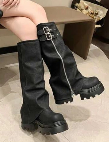 Cizme SHEIN, negru