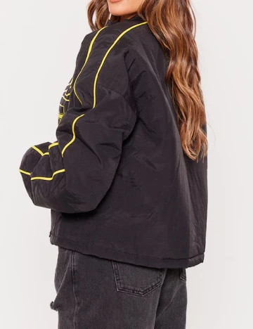 Geaca PRETTYLITTLETHING, negru