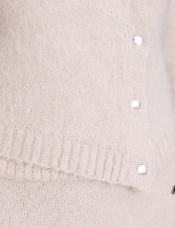 Cardigan PRETTYLITTLETHING, gri