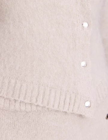 Cardigan PRETTYLITTLETHING, gri