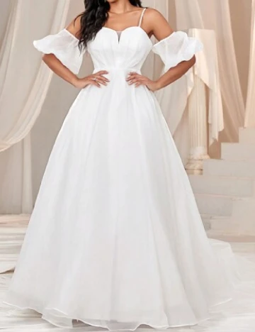 Rochie lunga SHEIN, alb