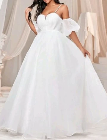 Rochie lunga SHEIN, alb