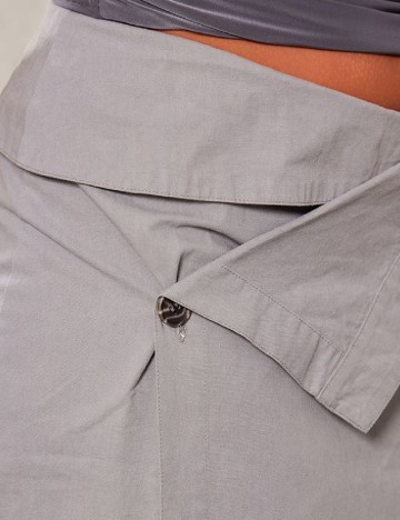 Fusta PrettyLittleThing, gri