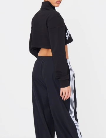 Top PRETTYLITTLETHING, negru