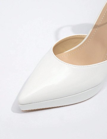 Pantofi SHEIN, alb