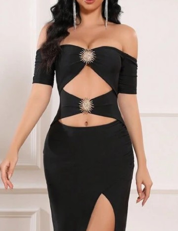 Rochie lunga SHEIN, negru